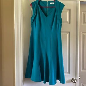 Calvin Klein dress turquoise